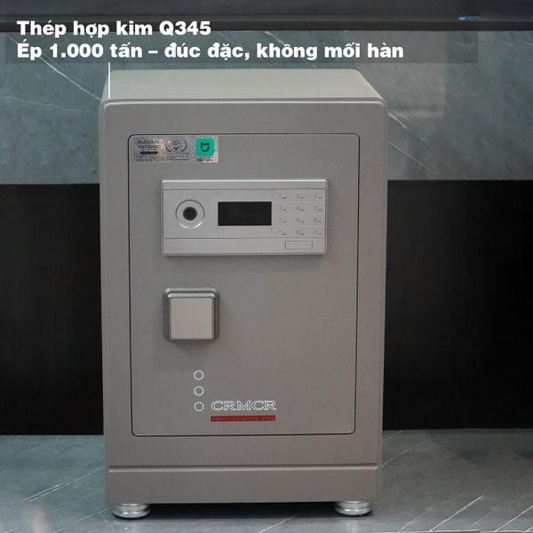 Thân két đúc liền khối từ thép cao cấp Q345 trên két sắt Xiaomi CRMCR 61LB