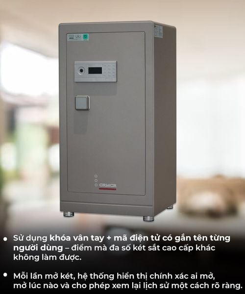 Két Sắt Nhập Khẩu Xiaomi CRMCR 101LB Khóa Tốt Nhất Hiện Nay