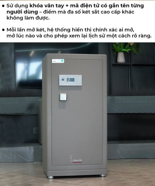 Két Sắt Nhập Khẩu Xiaomi CRMCR 123LB Khóa Tốt Nhất Hiện Nay