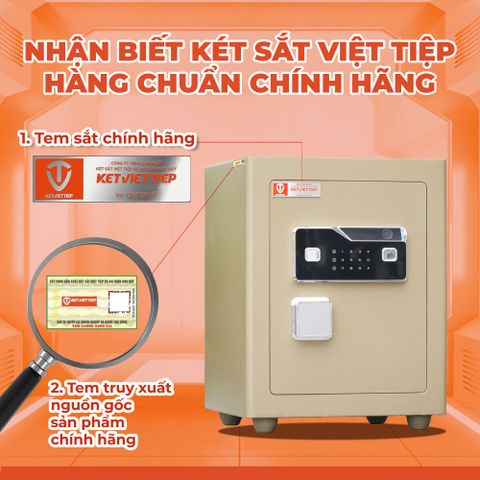 cách nhận biết két việt tiệp kvtsc166vtdt chính hãng