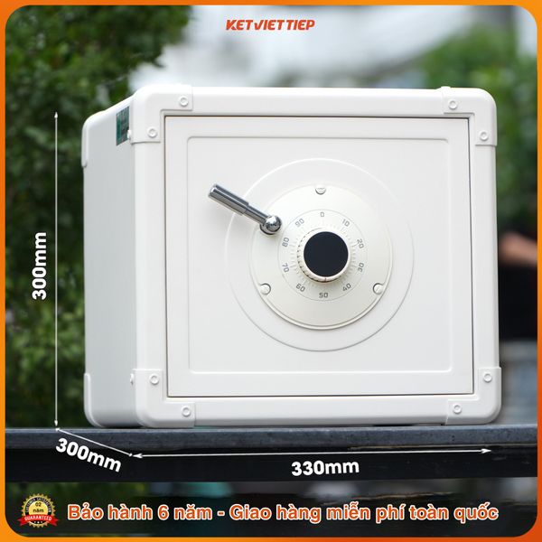 Két Sắt Xiaomi CRMCR 30J Khóa Cơ Kết Hợp Mã Số Điện Tử, Có Kết Nối APP Xiaomi Home