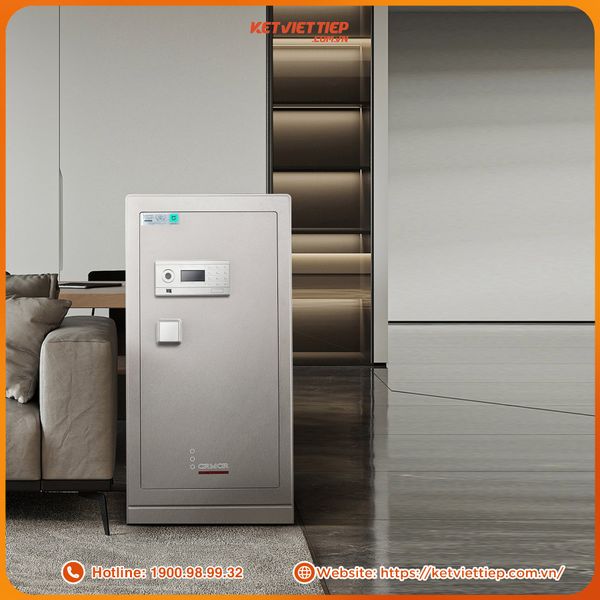 Két Sắt Nhập Khẩu Xiaomi CRMCR 120LB Vân Tay Điện Tử Kết Nối APP Xiaomi Home