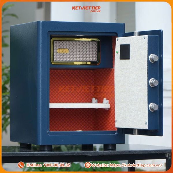 két sắt điện tử thông minh smart kvtsc65 cảnh báo điện thọai