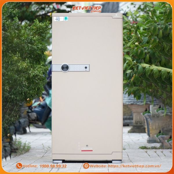 Két Sắt Xiaomi CRMCR 120JBW Có Ngăn Đồng Hồ Xoay, Kết Nối APP Xiaomi Home