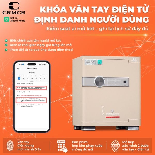 Két Sắt Nhập Khẩu Xiaomi CRMCR 45JB
