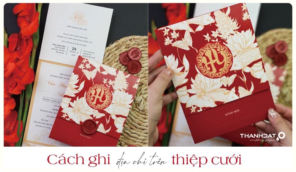 Cách Ghi Địa Chỉ Trên Thiệp Cưới Dễ Hiểu Cho Khách Mời