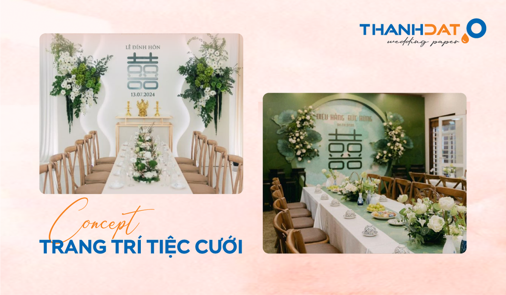 Gợi Ý Concept Trang Trí Tiệc Cưới Đẹp & Ấn Tượng 2026