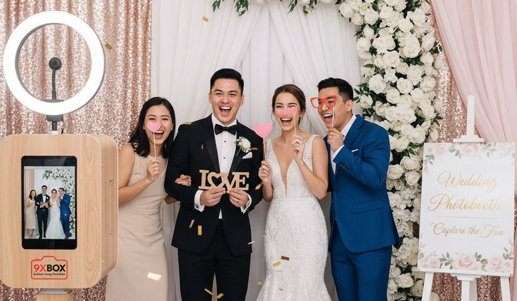 Check-in đám cưới: Ý tưởng photobooth giúp khách mời hào hứng tham gia