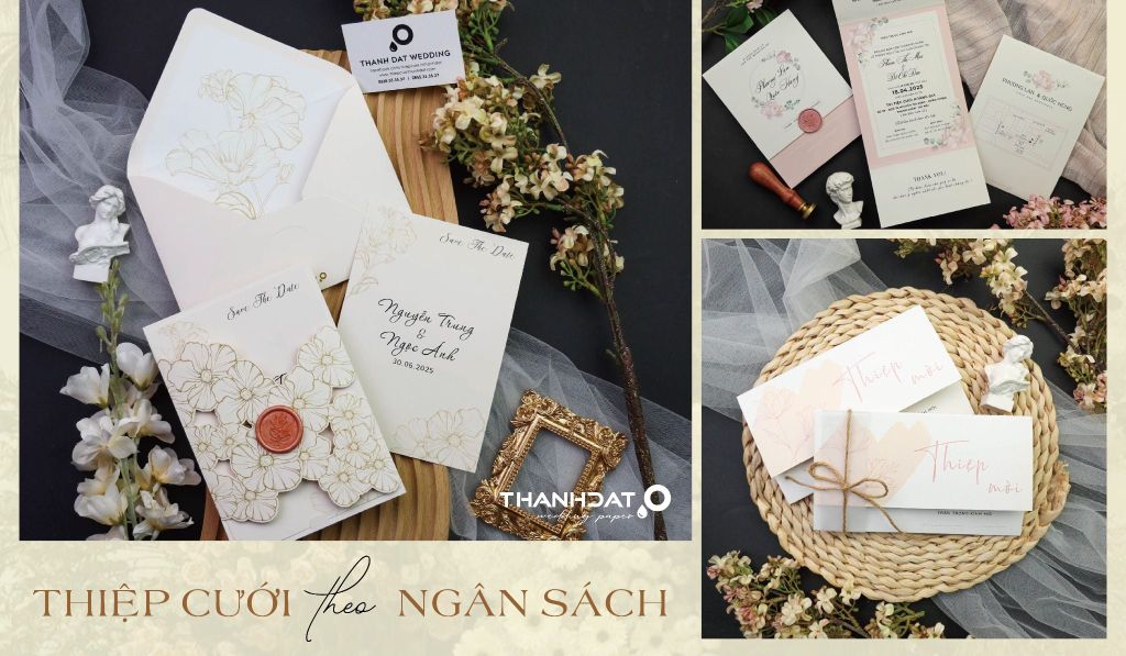Bí Quyết Tối Ưu Chi Phí Bằng Việc Chọn Thiệp Cưới Theo Ngân Sách