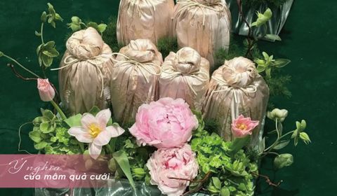 Ý nghĩa của mâm quả cưới trong ngày trọng đại của người Việt