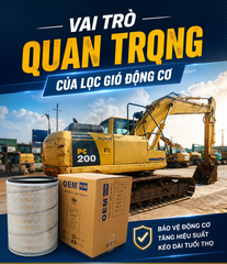 Vai Trò Quan Trọng Của Lọc Gió Động Cơ