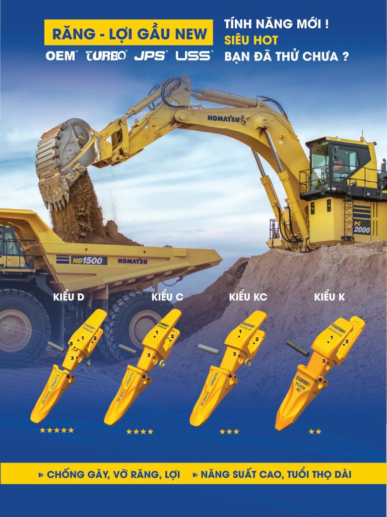 Catalog Răng, lợi gầu NEW (2025)