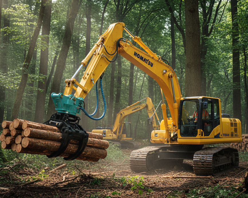 Phụ tùng đầu cần máy xúc – Giải pháp nâng cao hiệu suất thi công toàn diện