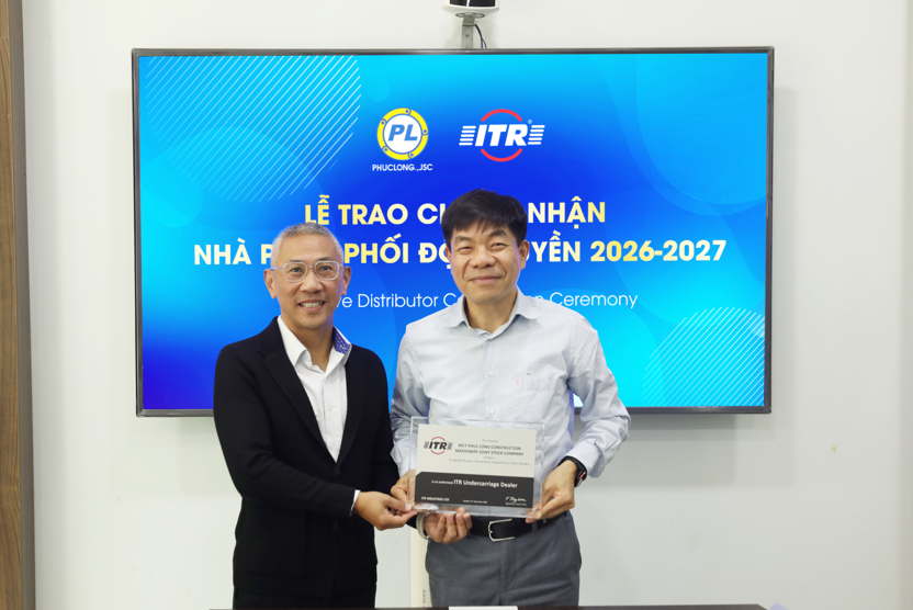 PHÚC LONG VINH DỰ TRỞ THÀNH NHÀ PHÂN PHỐI ĐỘC QUYỀN ITR TẠI VIỆT NAM