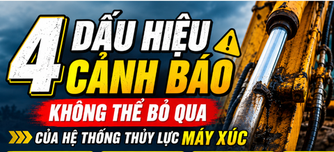 4 DẤU HIỆU CẢNH BÁO KHÔNG THỂ BỎ QUA CỦA HỆ THỐNG THỦY LỰC