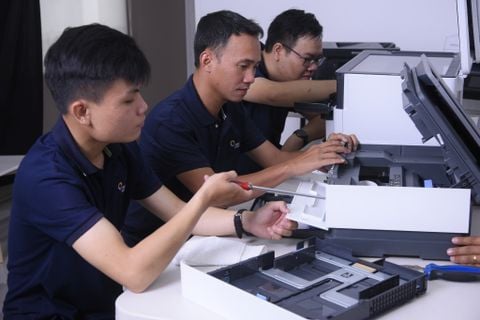 Cho thuê máy photocopy in màu Phường Tây Thạnh Giá Rẻ