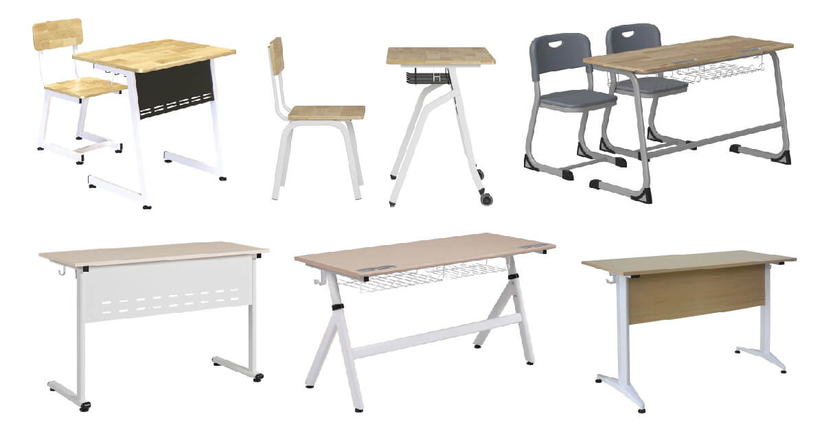 Mẫu Bàn Ghế Học Sinh trường học đẹp, hiện đại