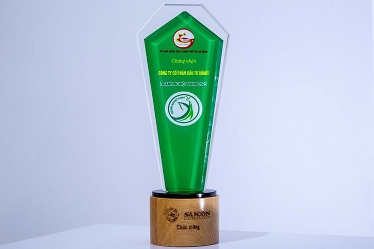 ROBOT lần thứ 2 liên tiếp được vinh danh Doanh nghiệp Xanh TP.HCM 2025