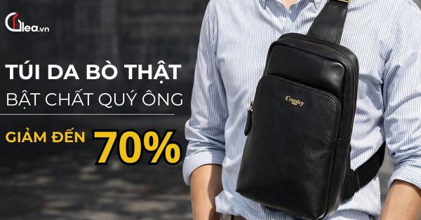 Túi da thật giảm sâu 70% – Cơ hội sở hữu phụ kiện da cao cấp với giá tốt