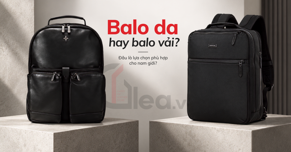Balo da hay balo vải? Đâu là lựa chọn phù hợp cho nam giới?