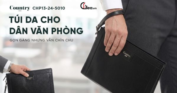 Review túi da dân văn phòng Country Hide CHP13-24-5010 – Phụ kiện cao cấp cho quý ông thành đạt