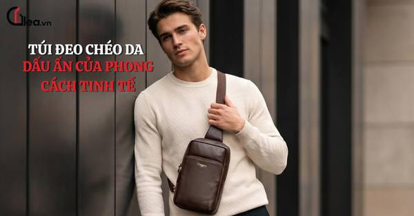 Túi đeo chéo da – Dấu ấn của phong cách tinh tế