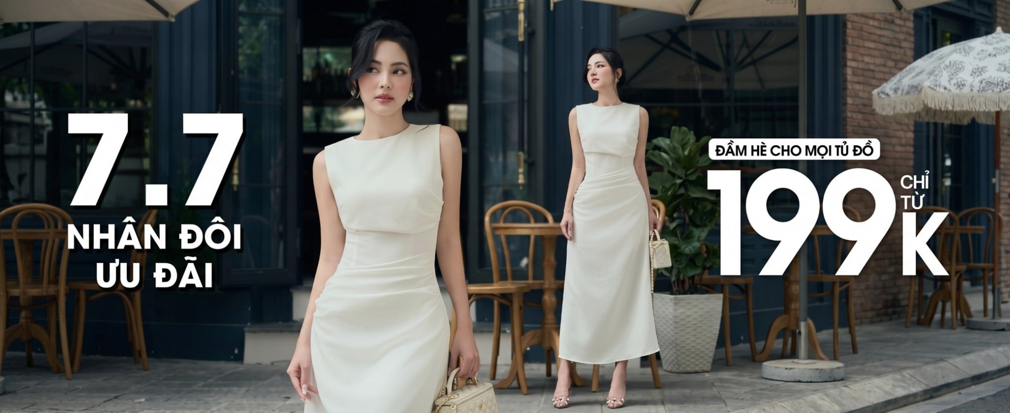 7.7 - Nhân Đôi Ưu Đãi | FLASH SALE Đầm Hè Chỉ Từ 169K
