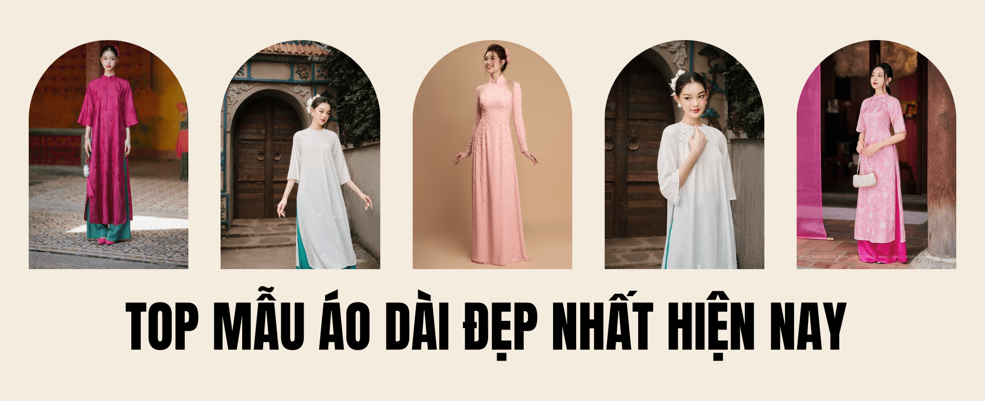 Những Mẫu Áo Dài Đẹp Nhất: Chạm Vào Nét Duyên Thầm Của Phụ Nữ Việt