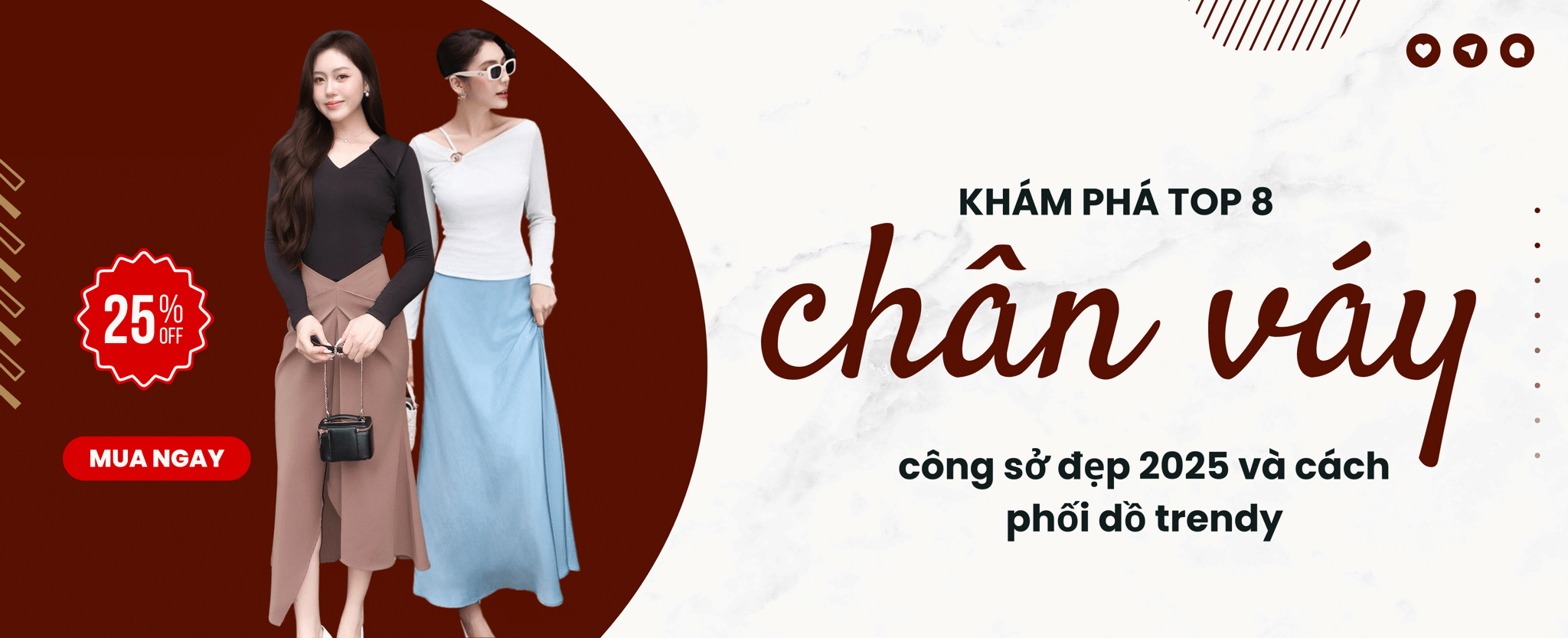 Top 8 Mẫu Chân Váy Công Sở Đẹp 2025 & Cách Phối Đồ | Maybi