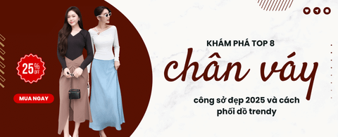 Top 8 Mẫu Chân Váy Công Sở Đẹp 2025 & Cách Phối Đồ | Maybi
