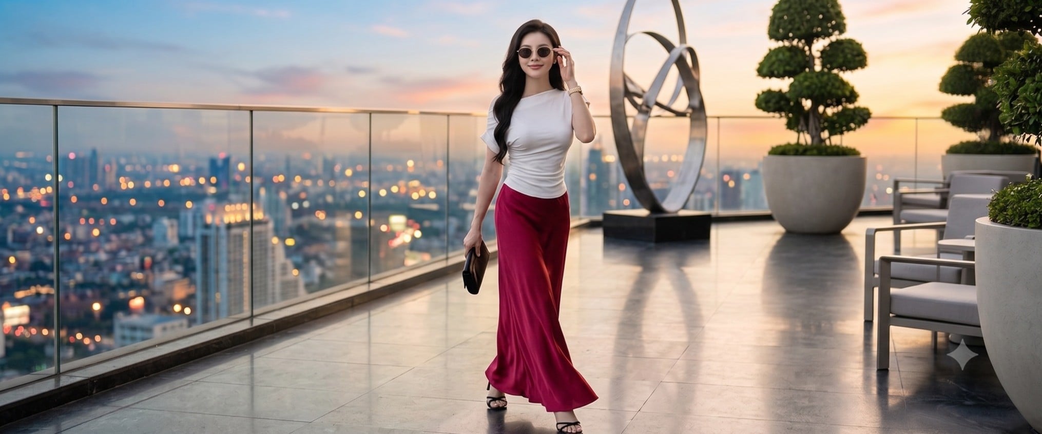 Chân Váy Đuôi Cá Lụa Tô Châu - Nét Thanh Lịch Mềm Mại Cho Nàng Công Sở