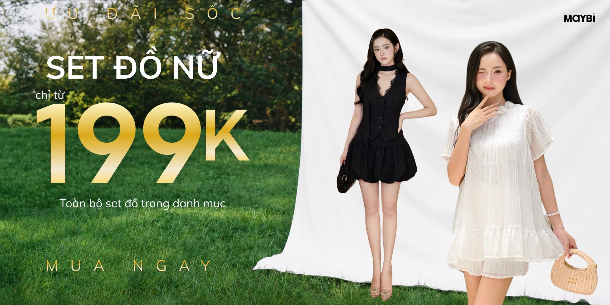 Set Đồ Nữ Maybi Đồng Giá Chỉ Từ 199K