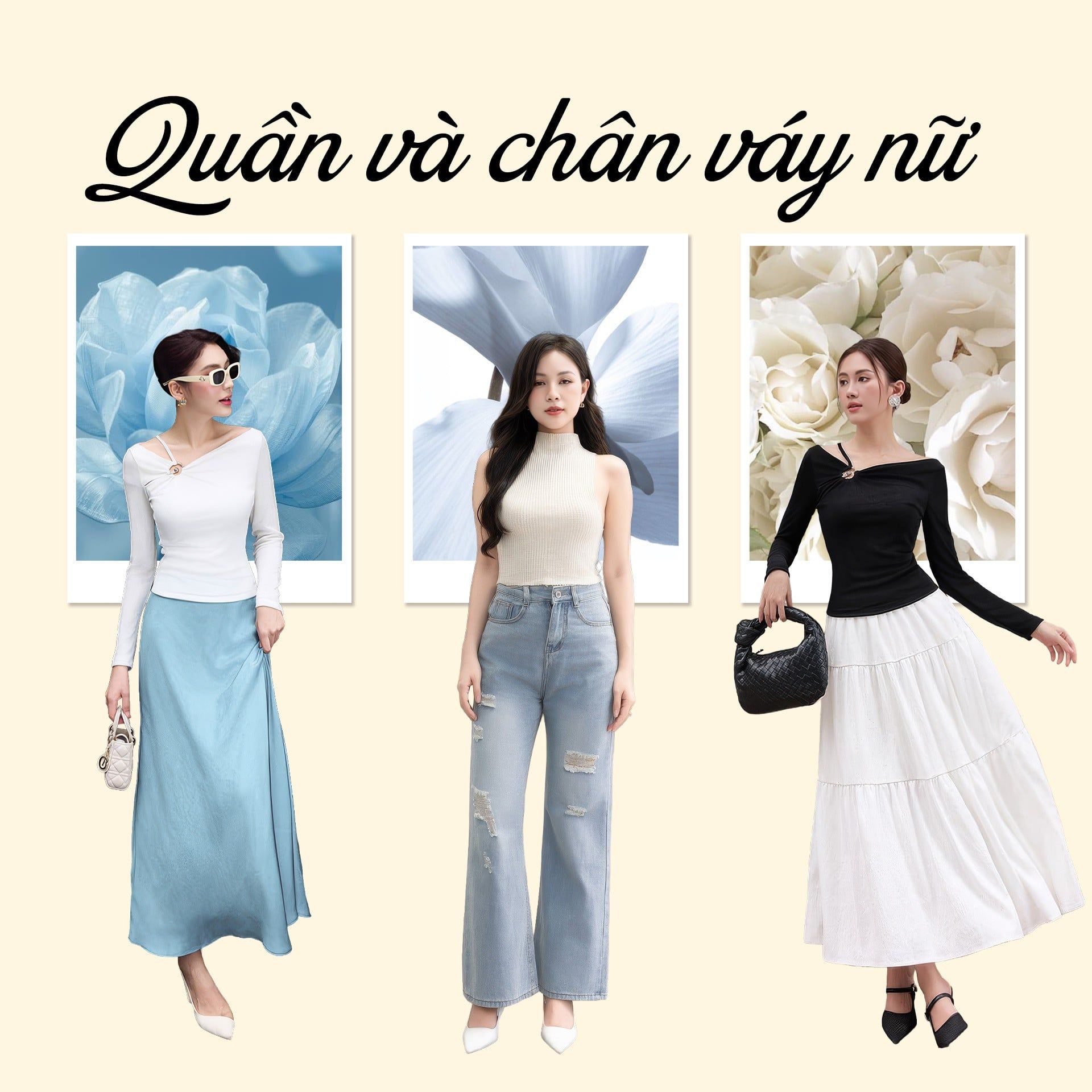 quần và chân váy nữ