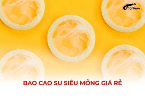 Bao cao su siêu mỏng giá rẻ có an toàn không, mua ở đâu uy tín?