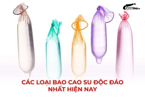 Các loại bao cao su độc đáo nhất hiện nay giúp nâng tầm trải nghiệm “cuộc yêu”
