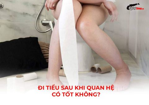 Đi tiểu sau khi quan hệ có tốt không? Lưu ý chị em cần biết!