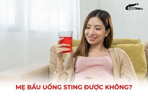 Mẹ bầu uống Sting được không? Tác hại trong thời gian thai kỳ?