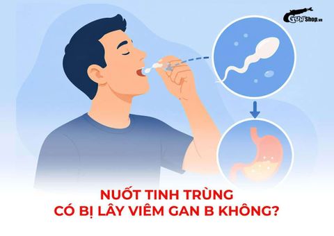 Nuốt tinh trùng có bị lây viêm gan B không? Nguy cơ lây nhiễm và cách xử lý
