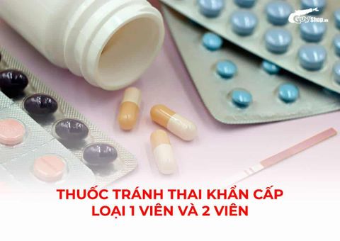 Thuốc tránh thai khẩn cấp loại 1 viên và 2 viên: Nên chọn loại nào?