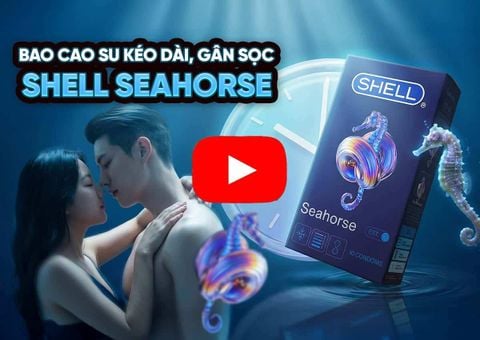 [TVC] Tại sao bao cao su Shell Seahorse tinh chất bạc hà mát lạnh