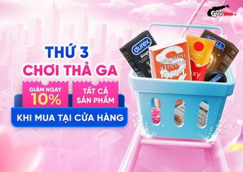 Ưu đãi hấp dẫn khi mua sắm trực tiếp tại cửa hàng Gunshop