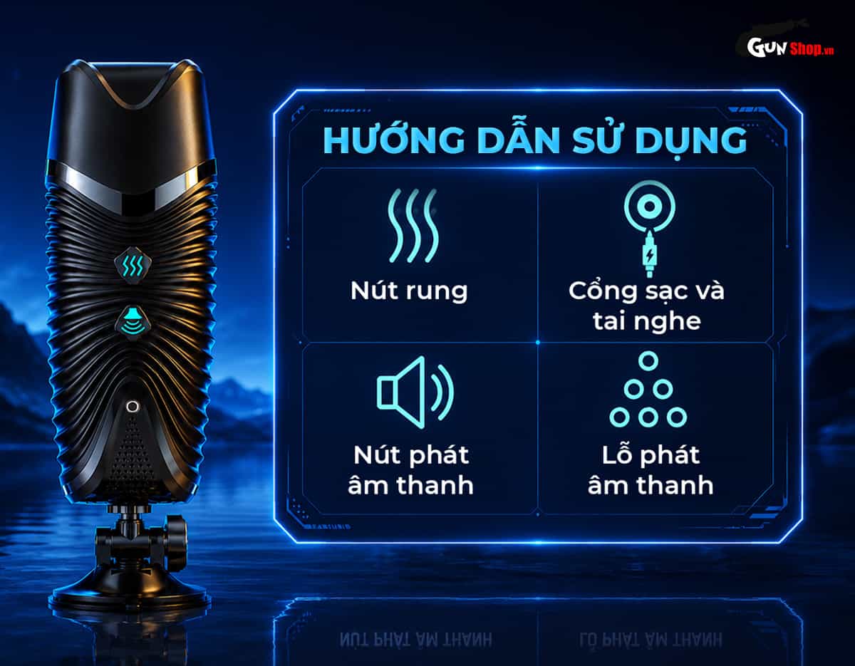 Hướng dẫn cách sử dụng âm đạo giả dính tường Jiuai R20 đúng cách