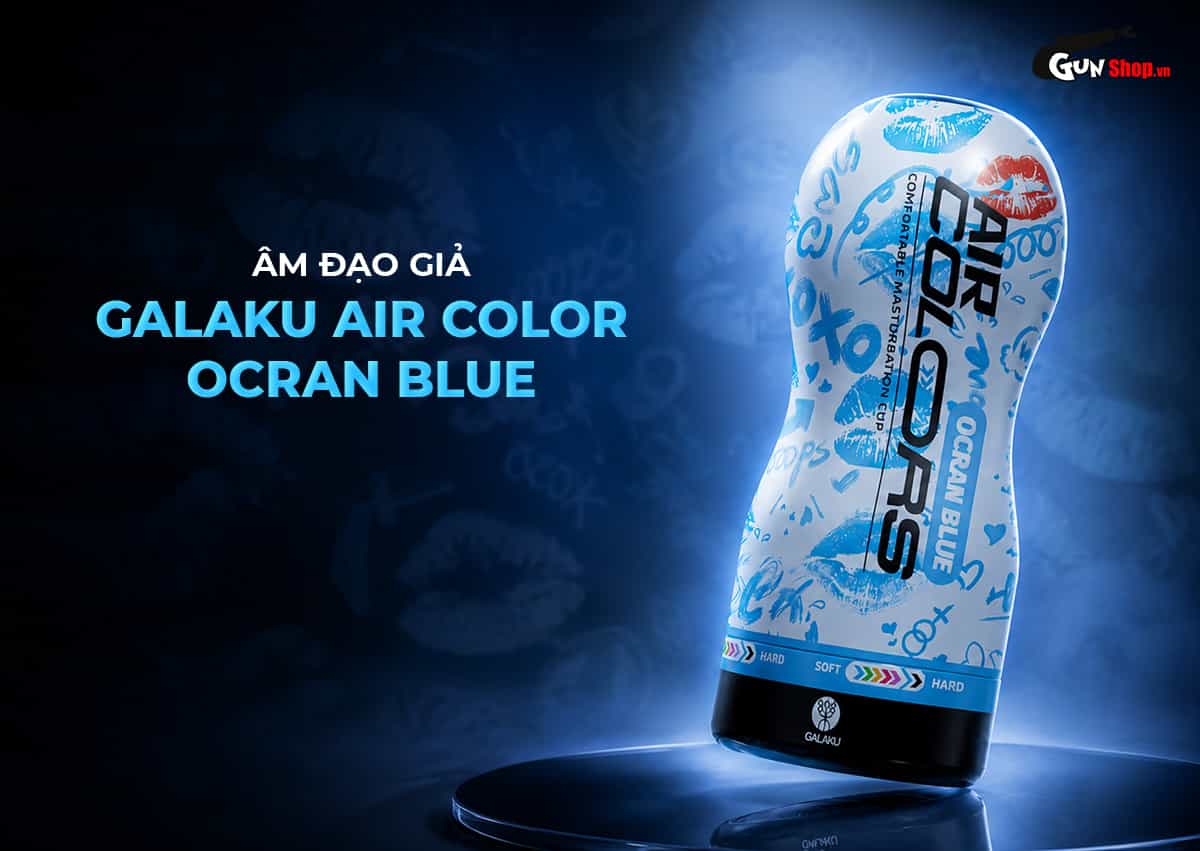 Cốc thủ dâm Galaku Air Color Ocran Blue là sản phẩm dành cho nam giới cần có trong tủ đồ