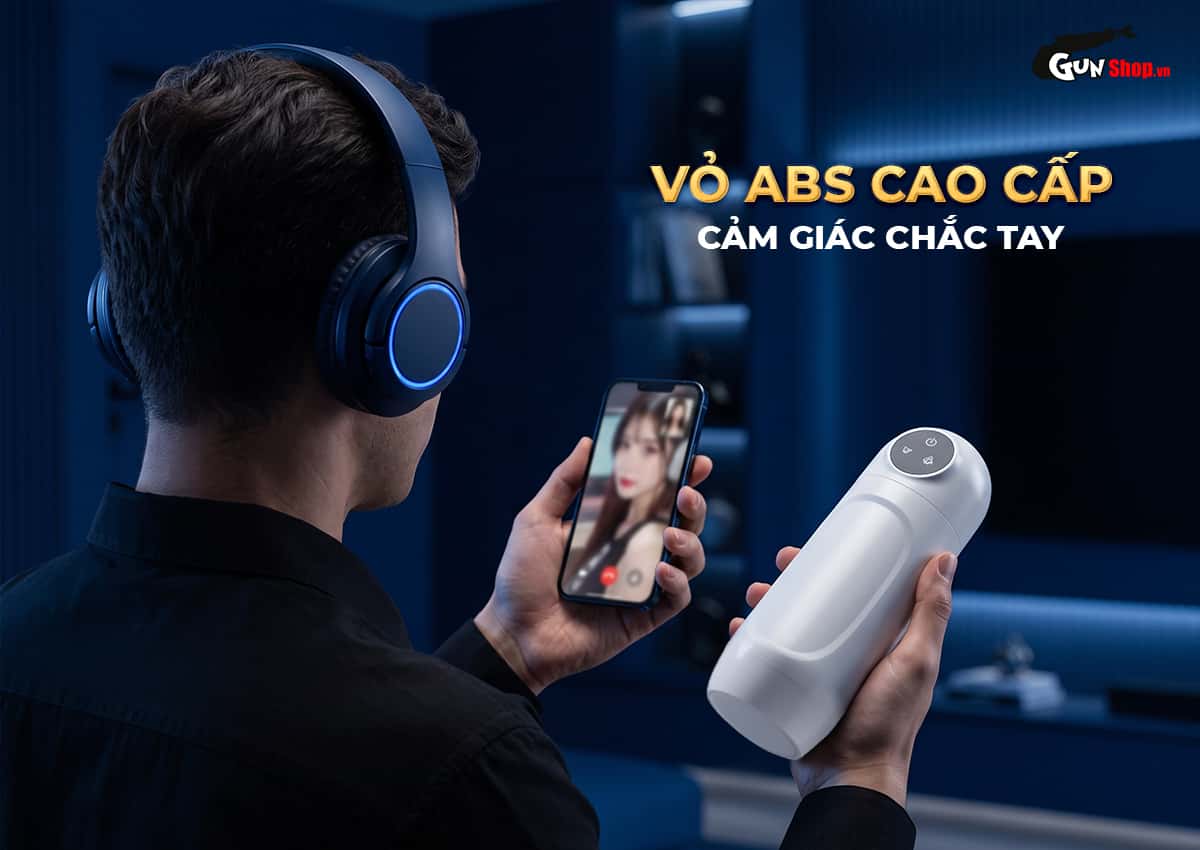 Âm đạo giả Galaku Bay Plus với vỏ ngoài làm từ ABS cao cấp, cứng cáp