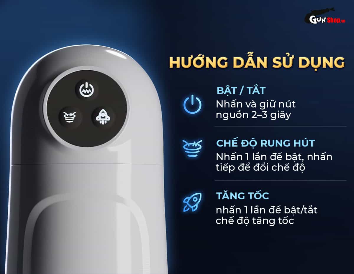 Hướng dẫn cách sử dụng âm đạo giả Galaku Bay Plus đúng cách