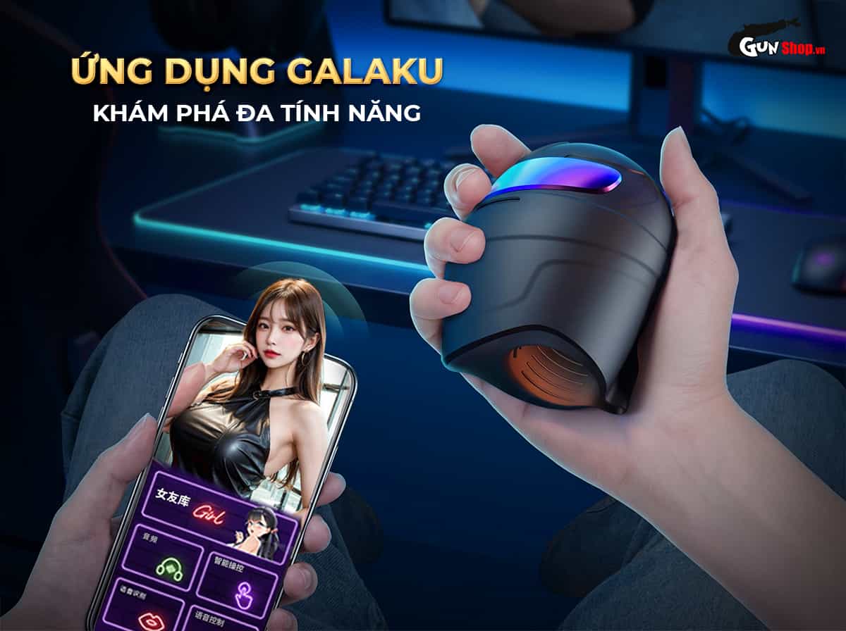 Galaku F1 Trainer có thể kết nối ứng dụng Galaku tiện lợi