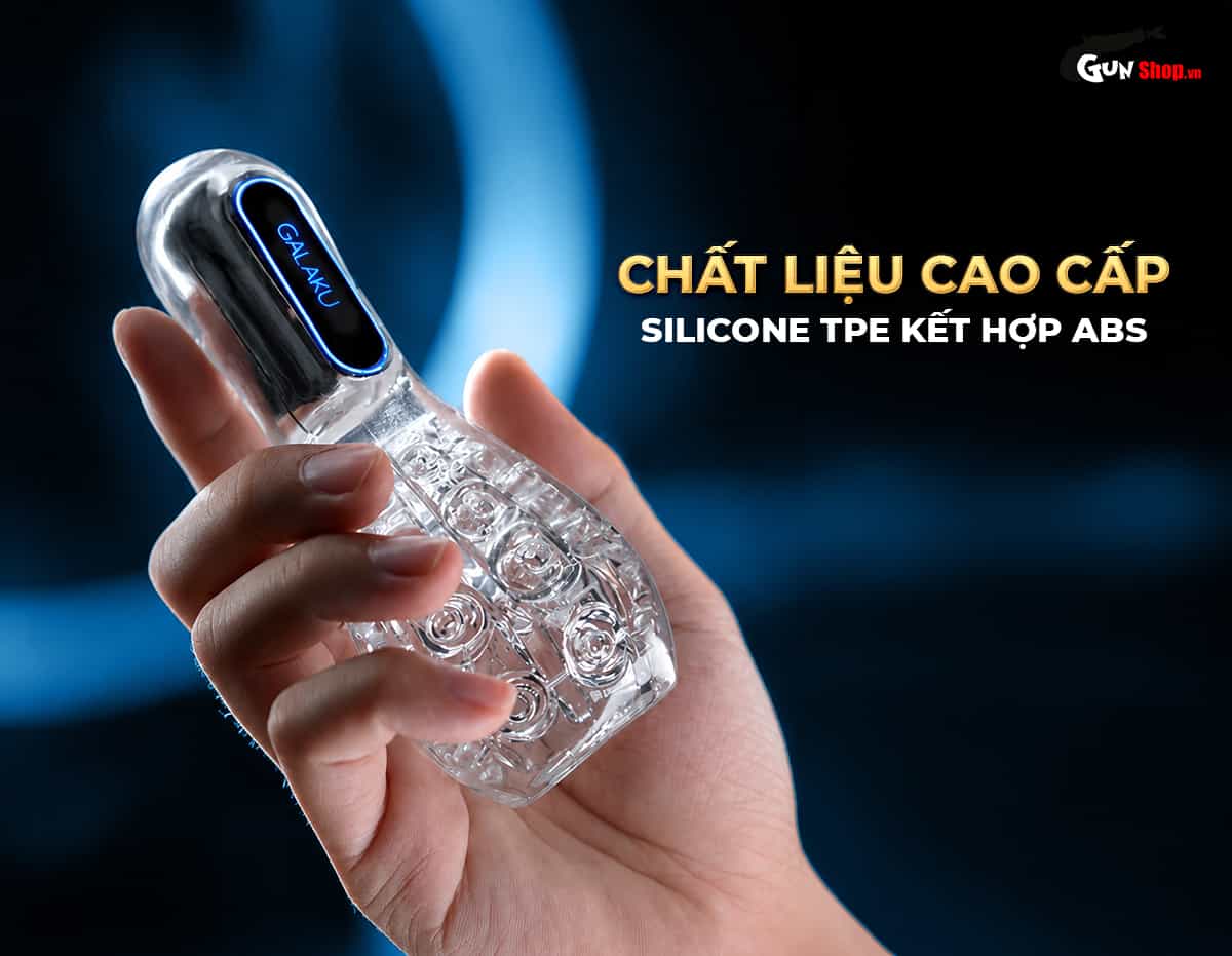 Galaku Keep Young sử dụng chất liệu silicone TPE kết hợp ABS cao cấp