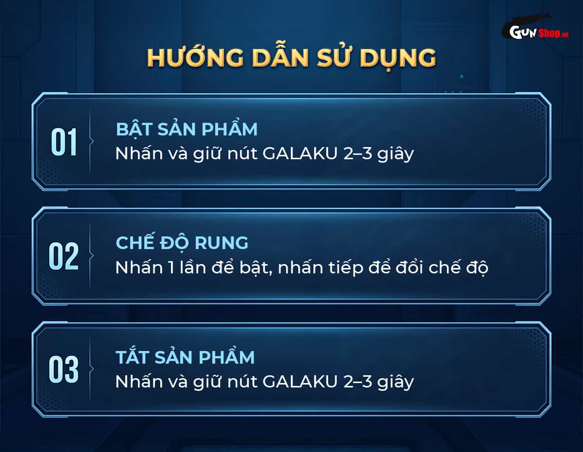 Hướng dẫn cách sử dụng âm đạo giả Galaku Keep Young