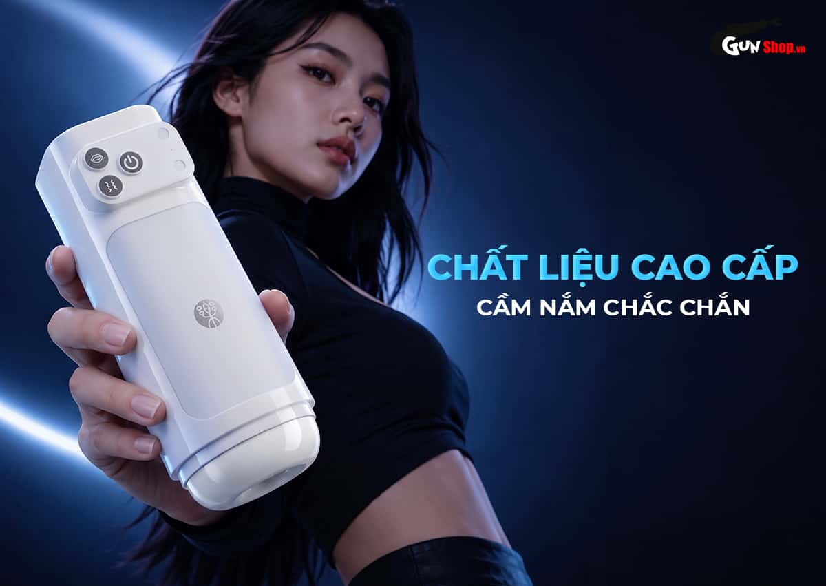Galaku Sucking Cup 2in1 màu trắng với vỏ ngoài được làm chắc chắn, sang trọng