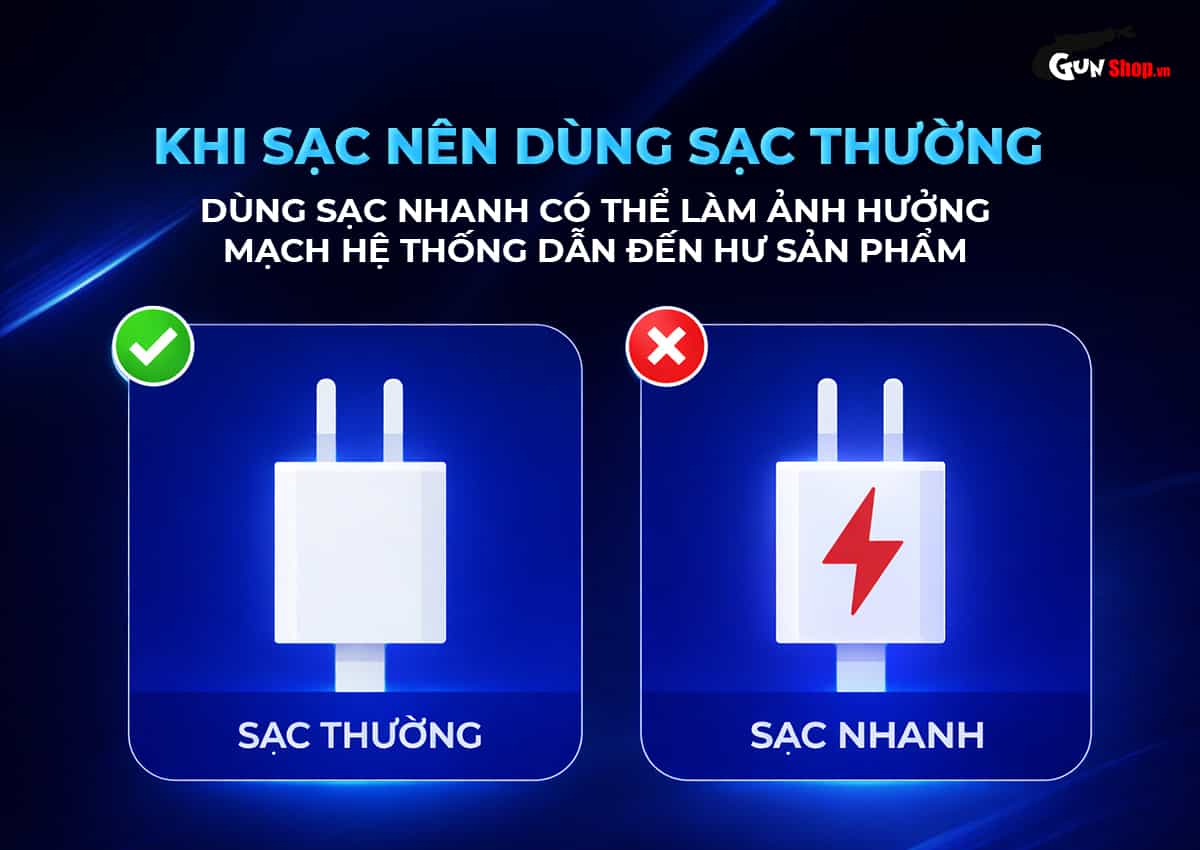 Lưu ý khi sạc Galaku Sucking Cup 2in1 màu trắng